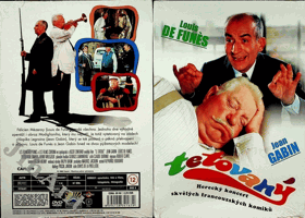 DVD - Louis De Funés - Jean Gabin - Tetovaný