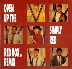 LP - Simply Red – Open Up The Red Box - Maxi Single