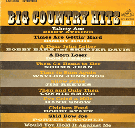 LP - Big Country Hits - Volume 1