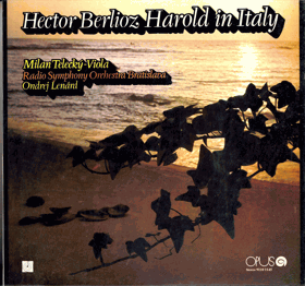 LP - Hector Berlioz, Milan Telecký, Radio Symphony Orchestra Bratislava, Ondrej Lenárd – Harold ...