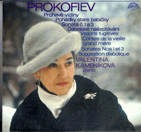 LP - Sergei Prokofiev, Valentina Kameníková – Visions Fugitives, Contes De La Vielle Grand ...