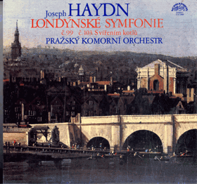 LP - Joseph Haydn - Londýnské symfonie č. 99 Vojenská č. 103