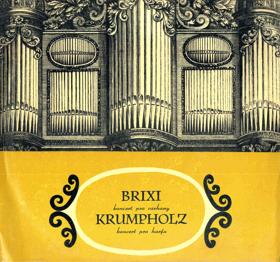 LP - Brixi, Krumpholz – Koncert pro varhany - Koncert pro harfu