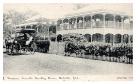 Fernville Boarding House, Redcliffe, Queensland - Austrálie - kočár (pohled)