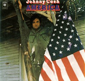 LP - Johnny Cash  - America