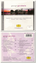 2CD - George Gershwin – Rhapsody In Blue - An American In Paris - Porgy And Bess Suite