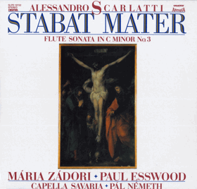 LP - Alessandro Scarlatti, Mária Zádori ♦ Paul Esswood ♦ Capella Savaria ♦ Pál Németh – ...