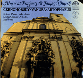 LP - Bohuslav Matěj Černohorský, Česlav Vaňura, Bernard Artophaeus, Josef Hercl – Music At ...
