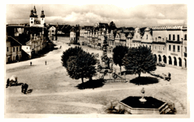 Telč - náměstí (pohled)