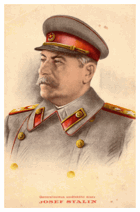 Generalissimus sovětského svazu Josef Stalin (pohled)
