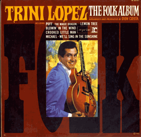 LP -  Trini Lopez – The Folk Album