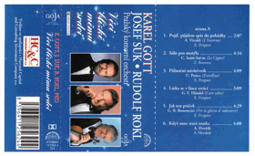 MC - Karel Gott - Josef Suk - Rudolf Rokl - Věci blízké mému srdci (GOJA, 1993)