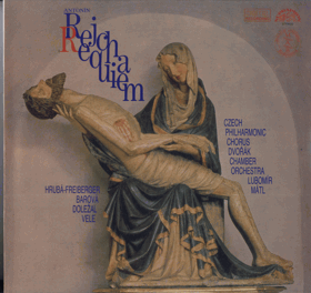 LP - Antonín Rejcha - Czech Philharmonic Chorus, Dvořák Chamber Orchestra, Lubomír Mátl, ...