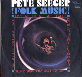 LP - Pete Seeger - Folk Music