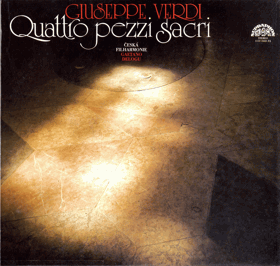 LP - Giuseppe Verdi - Quattro pezzi sacri