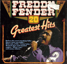 LP - Freddy Fender - 20 Greatest Hits