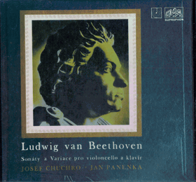 3LP - Ludwig van Beethoven - Josef Chuchro, Jan Panenka – Sonáty a variace pro violoncello a ...