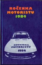 Ročenka motoristu 1984  - Slovensky