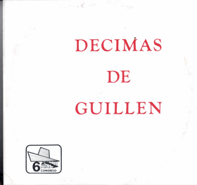 LP -   Conjunto Palmas Y Cañas ‎– Decimas De Guillen