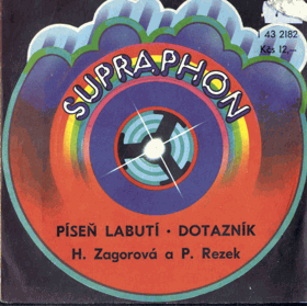 SP - Hana Zagorová - Píseň labutí, Dotazník