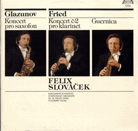 LP - Glazunov - Fried - Felix Slováček