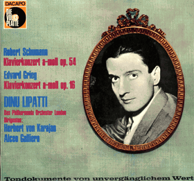 LP - Dinu Lipatti • Schumann - Grieg – Klavierkonzert A-moll Op. 54 - Klavierkonzert A-moll Op. ...