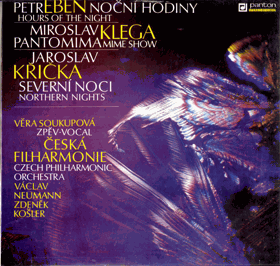 LP - Petr Eben, Miroslav Klega, Jaroslav Křička, Česká filharmonie, Václav Neumann, Zdeněk ...