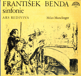2LP - František Benda - Sinfonie