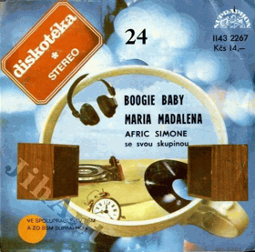 SP - Diskotéka 24 - Afric Simone - Boogie Baby, Maria Magdalena