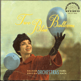 SP - Two Blue Ballons - Karel Vlach - Pouze obal !!!!!