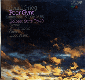 LP - Edvard Grieg - Slovak Philharmonic Orchestra, Libor Pešek – Peer Gynt, Suites Nos. 1&2, Op. ...