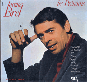 LP - Jacques BREL - les Prénoms