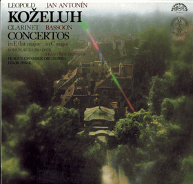 LP - Leopold Koželuh - Jan Antonín Koželuh - Bohuslav Zahradník, František Herman, Prague ...