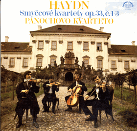 LP - Haydn - Panochovo kvarteto – Smyčcové Kvartety Op.33, Č. 1-3