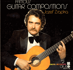 LP - Jozef Zsapka – Famous Guitar Compositions