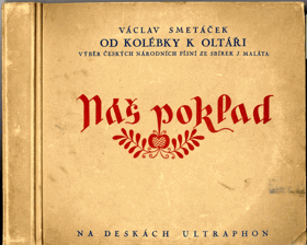 5x šelaková deska - Václav Smetáček - Náš poklad