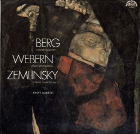LP - Berg - Webern - Zemlinsky, Kroft Quartet – String Quartet - Five Movements - String Quartet ...