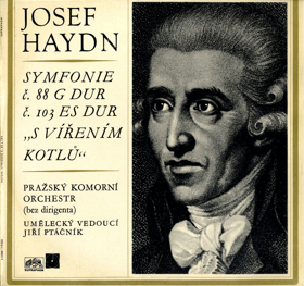 LP - Josef Haydn - Symfonie č. 88 G Dur, č. 103 Es dur