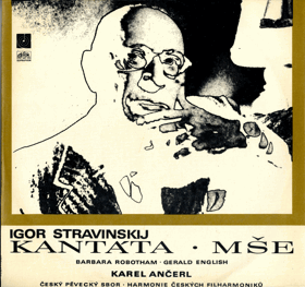 LP - Igor Stravinskij - Kantáta, Mše
