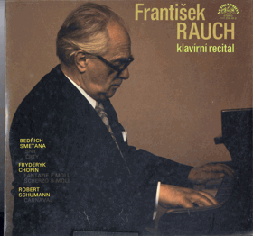 LP - František Rauch - klavírní recitál - DEDIKACE AUTORA NA OBALU !