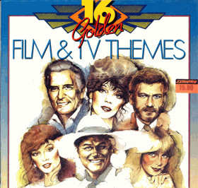 LP - The Studio London Orchestra – 16 Golden Film & TV Themes