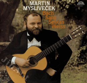 LP - Martin Mysliveček - Bach, Sanz, Seixas, Weiss