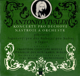 LP - Antonio Vivaldi - Koncerty pro dechové nástroje a orchestr