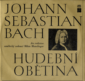 LP - J. S. Bach - Hudební obětina