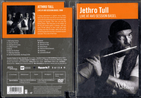DVD - Jethro Tull - LIVE AT AVO SESSION