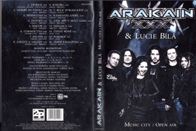 DVD - Arakain XXX & Lucie Bílá - Music City - Open Air