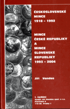 Československé mince 1918-1992, mince České republiky a mince Slovenské republiky 1993-2004