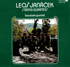 LP - Leoš Janáček, Trávniček Quartet – String Quartets Nos. 1, 2