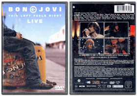 DVD - Bon Jovi – This Left Feels Right (Live)