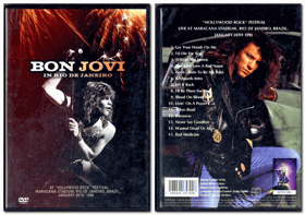 DVD - Bon Jovi – In Rio De Janeiro